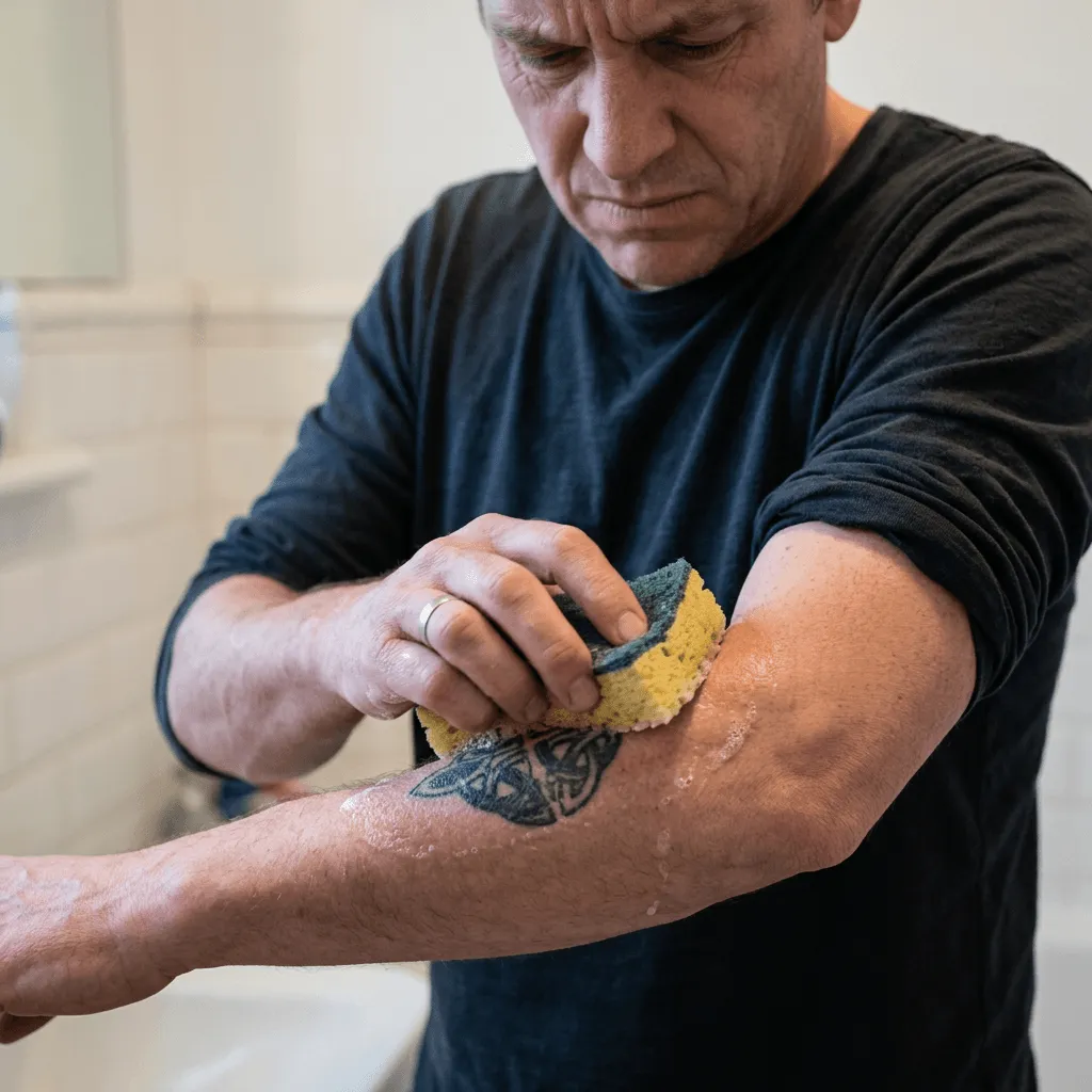 Removing a tattoo naturally